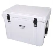 VEVOR Insulated Portable Cooler, 65 qt, Holds 65 Cans, Ice Retention Hard Cooler with Heavy Duty Handle, Ice Chest Lunch Box for Camping, Beach, Picni