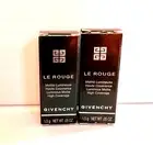 2X Givenchy Le Rouge Lipstick 304 Mandarine Bolero, 0.05oz/1.5g Each