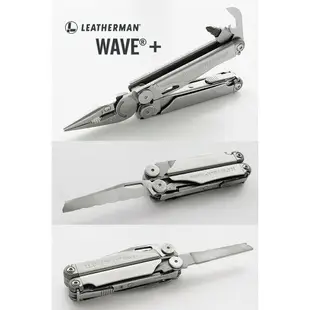 【電筒王】美國 Leatherman Wave Plus 18式 工具鉗-銀色 #832524 (黑尼龍套) 公司貨