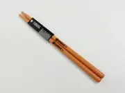 Professional YAMAHA 5A Drum Sticks, Maple Wood, Orange