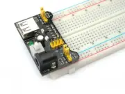 MB-102 Breadboard & Power Supply Module (PSU) Dual rail 3.3V and 5V UK Seller