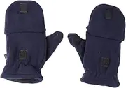 [COLLBATH] Flip Gloves Flap Cover Mittens Touchscreen Warm Mitten Hansen Winter Riding Gloves Knitting Hand Warmers Winter Stretchy Knit Gloves Cycling Thermal Gloves Blue Polar Fleece