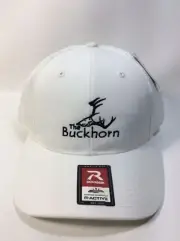 Richardson The Buckhorn R Active Cap Moisture Wicking White Model 222 ADJ NWT