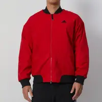 在飛比找momo購物網優惠-【adidas 愛迪達】CM WV JKT 男款 紅色 舒適