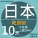 千里通日本上網卡10日 無限高速上網吃到飽