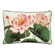 20.5" x 13.5" Pink Lotus Flower Softline Lumbar Pillow by Ashland®
