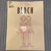 Childs Small 4-5 Bloch Pink Footless Dance Tights NIP Style T0940G