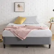 Zinus Ensemble Bed Base Box Spring - Dark Grey