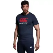 Canterbury | Mens CCC Logo Tee (Navy/Red)