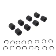 8pcs Replacement Spare Rubber Rollers for Cricut Maker & Maker 3, Rubber Wheel..