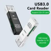 2 in 1 USB 3.0 SD Card Reader and micro SD Card reader to USB