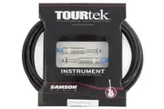 Samson Tourtek 10ft 3m 6mm Jack PL Line IN Cable for Guitars ProAudio Instrument