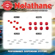 Nolathane Sway bar link bush washers kit for NISSAN BLUEBIRD U13 4CYL AWD