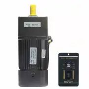 120W Adjustable Speed Motor AC Gear Motor Reversible Motor Controller 135rpm