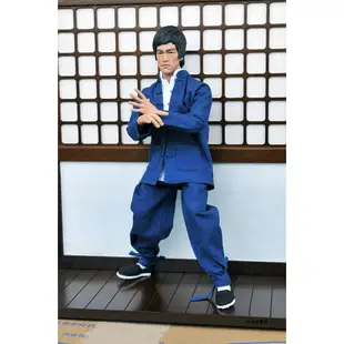 【玩模坊BA-542】 1/6 藍色 功夫 唐裝 衣服 套裝 ZYTOYS  李小龍 陳真 精武門 模型