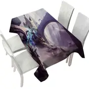 Fiction Art Warriors War Tablecloth