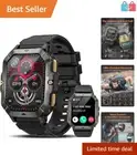 Stylish 2.02'' Smart Watch for Android & iPhone - Health & Activity Tracking