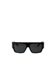 Dolce Gabbana Eyewear Shield Sunglasses 56 Black