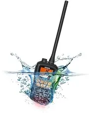 Oricom MX300 3 Watt VHF Marine Waterproof Radio - Waterproof to IP67, Float and Flash, Vibration Water draining Function, Dual/Tri-Watch