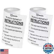 3"*7ft Vinyl Repair Patch Kit for Inflatable Decorations, Above Ground Pool,