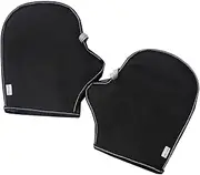 Handlebar Muffs - Breathable Mesh Muffs Gloves Sunproof Handlebar Mitts - Waterproof, Hot Weather Cycling Bar Covers, Motorcycle Grip Accessories