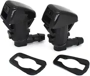 2 Pack Car Windshield Washer Wiper Water Jet Spray Nozzle Windscreen Washer Jets，for Jeep Commander 2006-2010