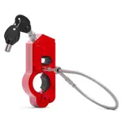 Anti-theft Helmet Handlebar Lock Security Accessories For Motorcycle Scooters