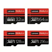 Lenovo Thinkplus Mini Sd Card Class 10 Tf Flash Card 256gb 128gb 64gb 32gb Red Black Memory Card for Mobile Phone Pc Speaker
