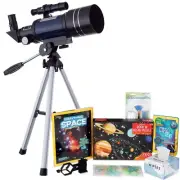 Kids Telescope Star Seeker Series with 15-150X 300x70mm Compact Telescope Kit 4