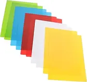 DOITOOL 10Pcs Blank Flashcards Writable Note Cards for DIY Projects Study and Organization Water Resistant for Learning and Creative Uses