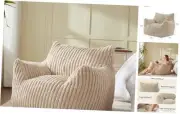 Giant Bean Bag Chairs for Adults Teens, Large Bean Bag Sofa Chairs with