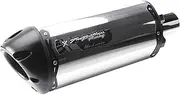 Two Brothers Racing Yamaha R1 (2007-08) Black Series Dual Slip-On with M-2 Aluminum Silencer 005-1740406V-B