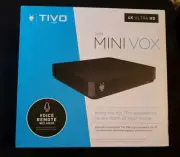 TiVo Mini VOX 4K UHD Streaming Media Player - Black (TCDA95000) Voice Remote