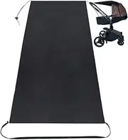 Stroller Canopy,Sun Shade Canopy Stroller | UV Protection Sunscreen, Two-Way Sun Protection for Strollers Sun Rain Shade Canopy