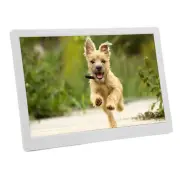 15.4 Inch Digital Photo Frame Picture Frame HD LED Display 1280x800P White WTD