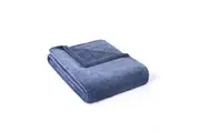 Super Soft Melange Blanket (Denim) - Double/Queen