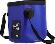 Levemolo Folding Bucket Fishing Bucket Round Storage Bags for Camping Foldable Basin Collapsible Fish Basket Camping Wash Basin Collapsible Tub Foldable Washbasin Cleaning Basket PVC