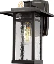 Beionxii Dusk to Dawn Outdoor Wall Light Fixture Exterior Wall Porch Light 14in