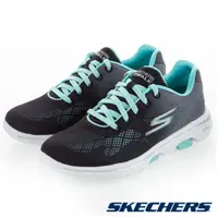 在飛比找蝦皮商城優惠-SKECHERS系列-GOWALK 5 女款黑綠運動健走鞋-