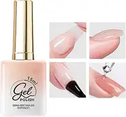Nail Tip Glue,Acrylic Nails Glue | Long Lasting Nail Adhesive Bond, 4-in-1 Nail Sealing Gel Top Coat and Base Coat for Manicure