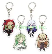 Set of 4 Beatless Anime Acrylic Keychain Lacia, Kouka, Methode, Snowdrop