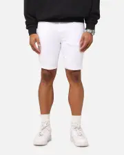[SAINT MORTA] Saint Morta Dynasty Denim Shorts White - Size 40 40 White
