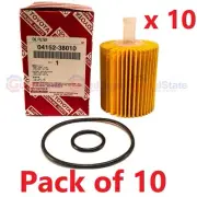 Genuine Toyota LandCruiser 200 Series GRJ 1GR 4.0 Petrol Oil Filter w Gasket x10 (for: Toyota)
