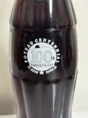 Coca Cola Bottle POTEAU, OK Centennial 1898-1998 VTG 90s Commemorative Bottle