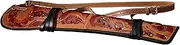 Hulara Genuine Handcraft Leather Rifle Case Western Scabbard fits 16 to 20 Inch Barrel Length Lever Action Rifle Shotgun Sheath Winchester Case for Wild Bunch Shooting