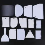 18 PCS/Set Cake Decorating Boards Baking Piece Scraper Icing Tool