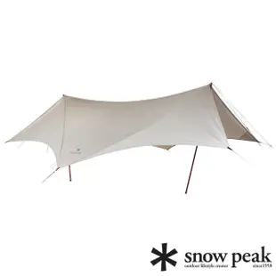 【Snow Peak】六角蝶型天幕 Pro.象牙白 TP-260IV(天幕帳 炊事帳 客廳帳)