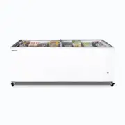 Bromic display Chest Freezer - 670L - Flat Glass Top