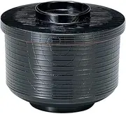 (A) Straight Grain Split Rice Black (Inner Vermilion) [11.5 x 9 cm, 10.7 x 8 cm, 134 (87) g] [Riceware] | Restaurants, Japanese Food, Ryokan, Ryokan, Hotel, Commercial Use