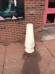 Bollard Post Modern Design for Driveway or Safety Guard form and finished Post